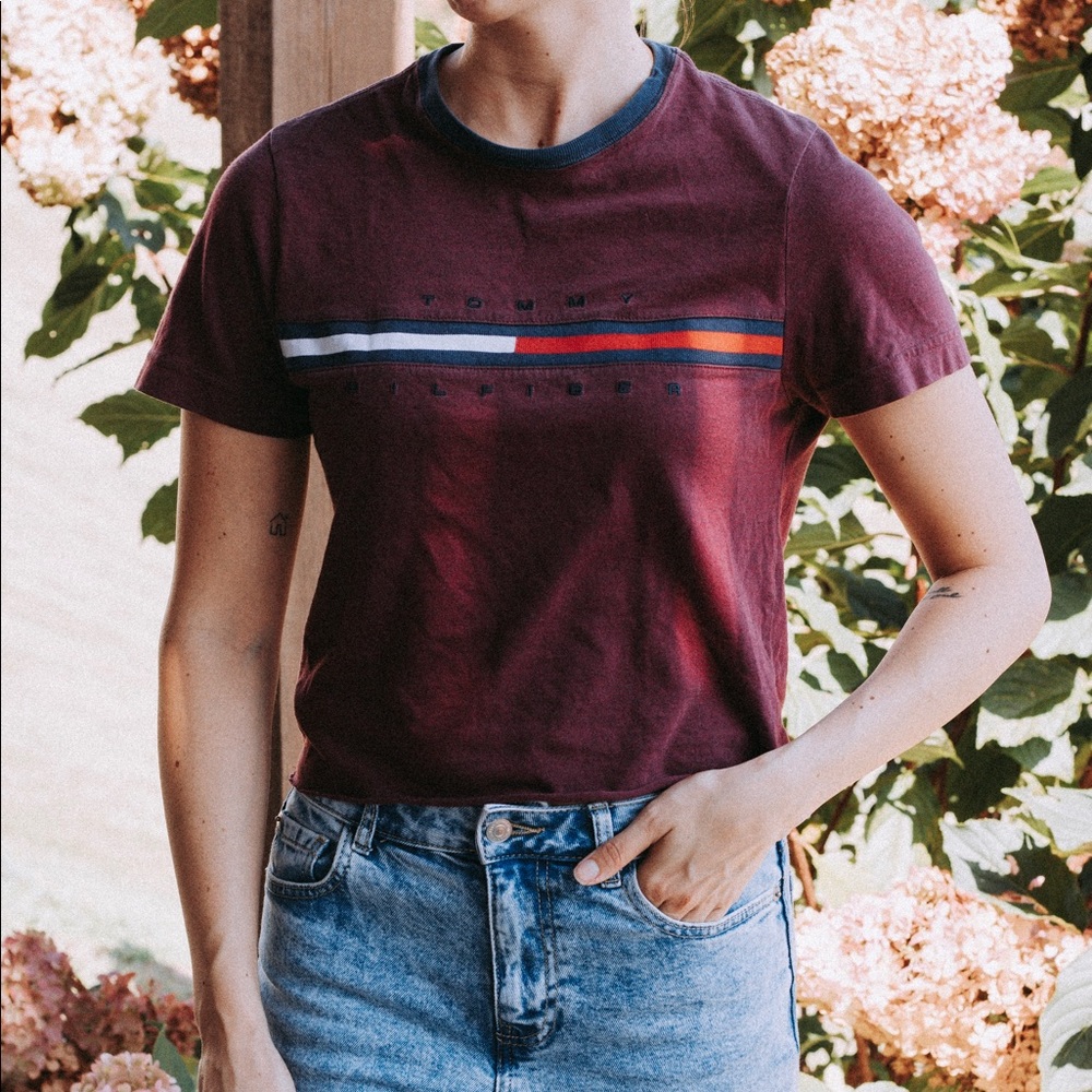 Tommy Hilfiger crop tee